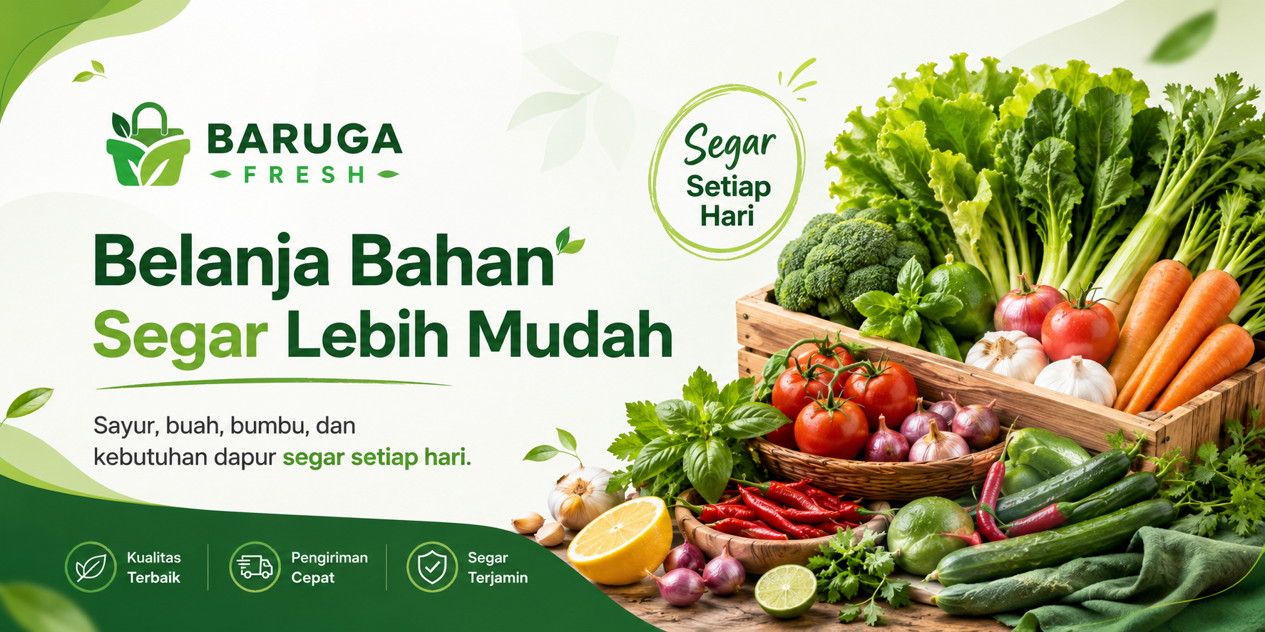 Banner BARUGA FRESH