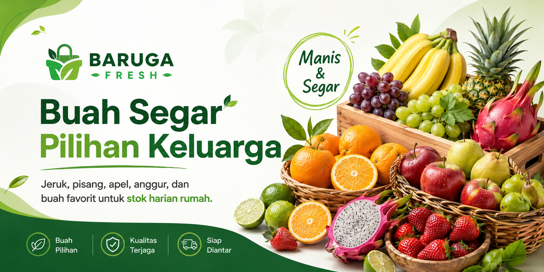Banner BARUGA FRESH