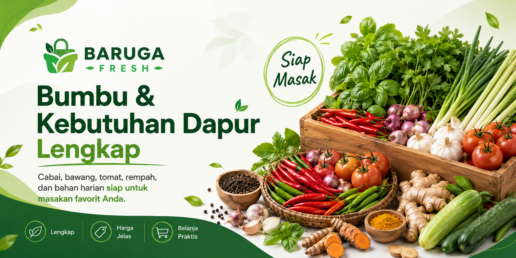 Banner BARUGA FRESH